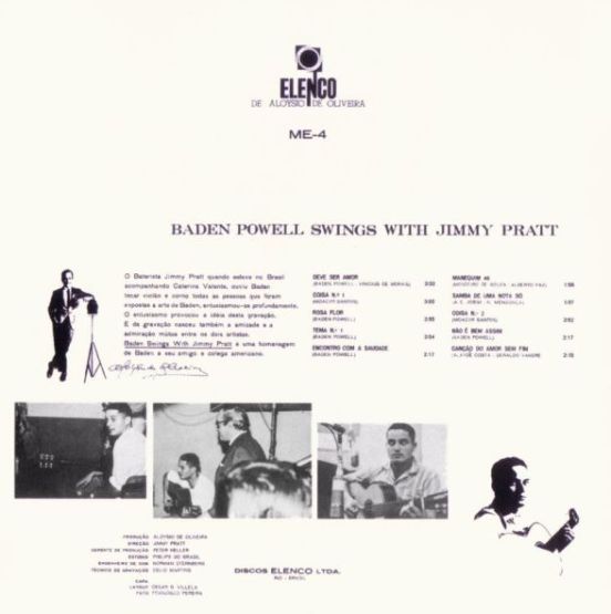 1963 - Baden Powell swings with Jimmy Pratt