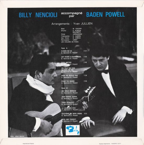 1965 - Billy Nencioli + Baden Powell