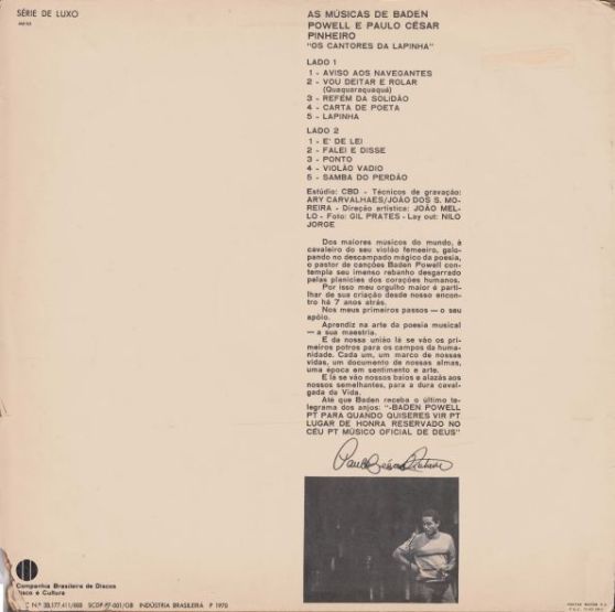 1970 - Os Cantores da Lapinha