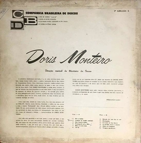 1961 - Doris Monteiro