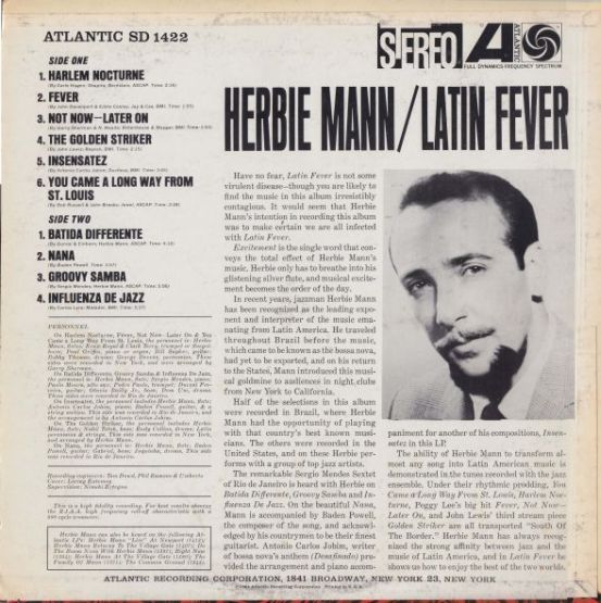 1964 - Herbie Mann - Latin Fever