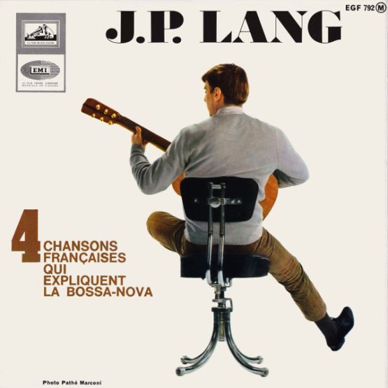  Jean-Pierre Lang - 4 Chansons Françaises (EP, 1965)