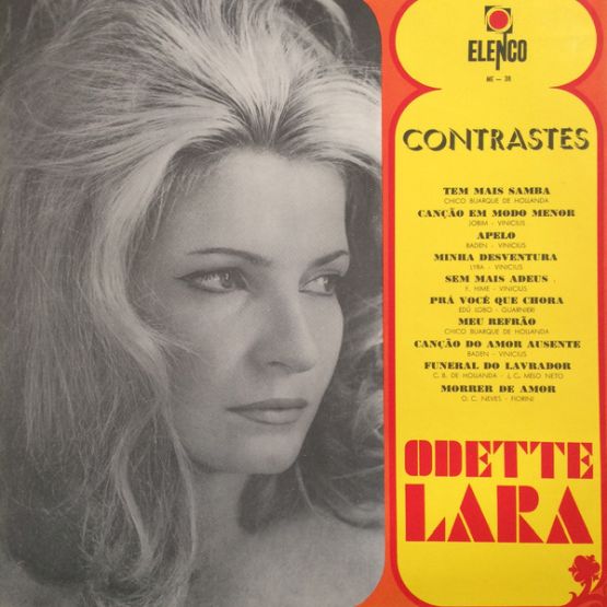  Odette Lara - Contrastes (LP, 1966)
