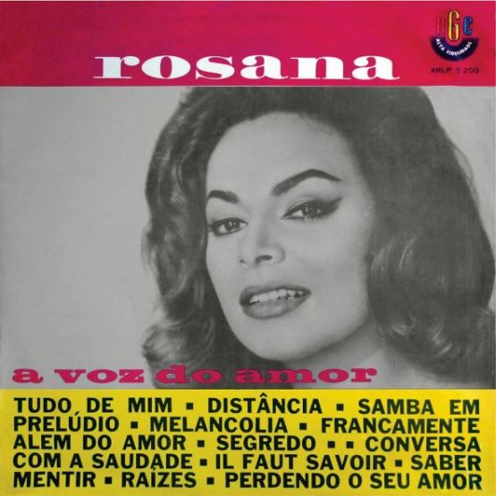 Rosana Toledo - A Voz do Amor (LP, 1963)